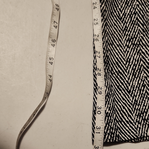 White House Black Market Monochrome Wide Leg Pants - Picture 8 of 9